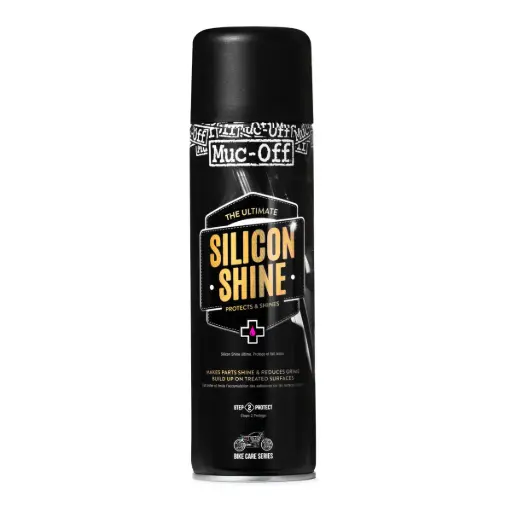 [626ES] MUC-OFF ABRILLANTADOR DE SILICONA PARA MOTOCICLETA 500 ML