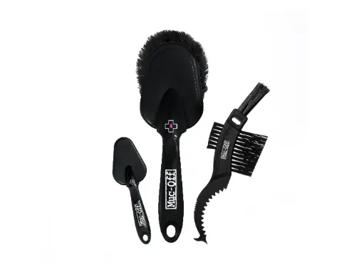 [220] MUC-OFF KIT 3 CEPILLOS LIMPIADOR DE CADENA