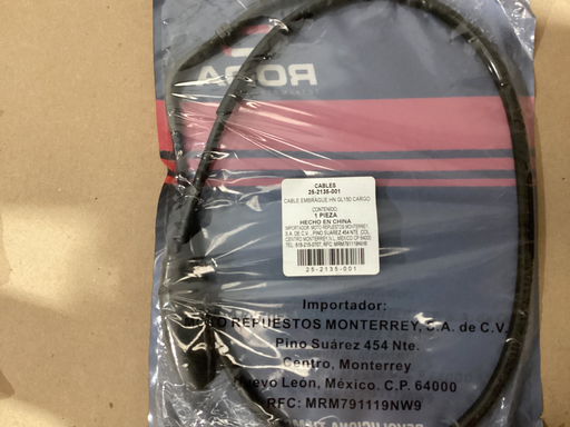 [252135001] CABLE EMBRAGUE GL150 CARGO