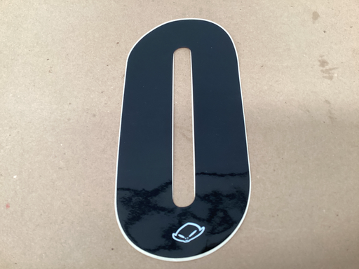 [NUM0UFO] Número 0 PARA MOTO NEGRO