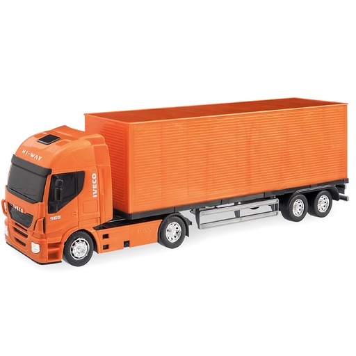 [339NA] CAMION IVECO CONTENEDOR NARANJA