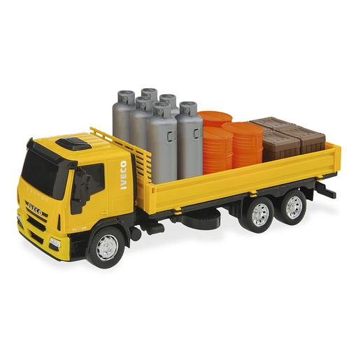 [343] CAMION IVECO CON CILINDROS AMARILLO