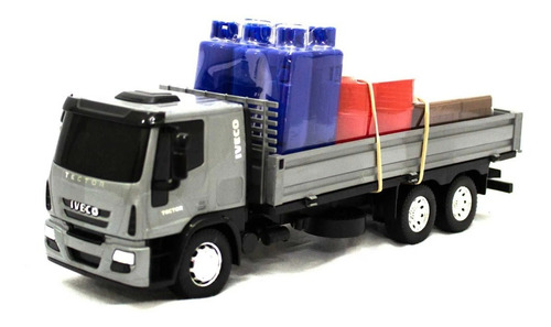 [343GR] CAMION IVECO CON CILINDROS GRIS