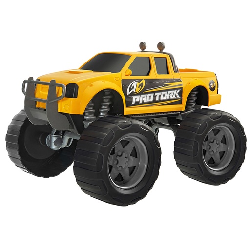 [390AM] CAMIONETA MONSTER PROTORK AMARILLO