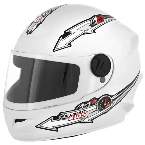 [CAP-149BC] CASCO LIBERTY FOUR INFANTIL BLANCO PRO TORK 
