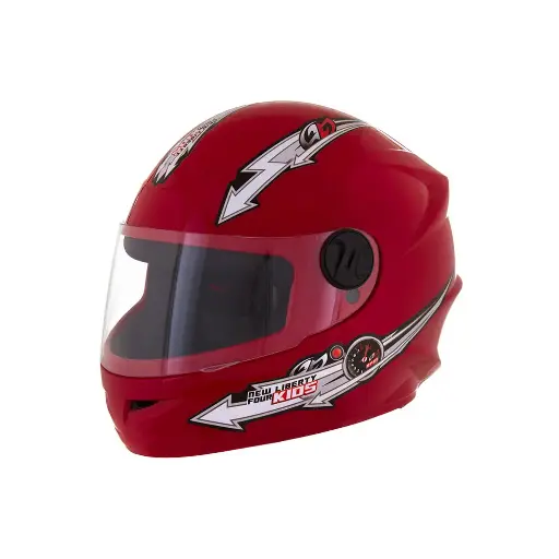 [CAP-149VM] CASCO LIBERTY FOUR INFANTIL ROJO PRO TORK 