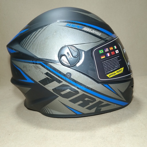 [CAP-569CZAZ] CASCO R8 PRO TORK AZUL GRANDE 
