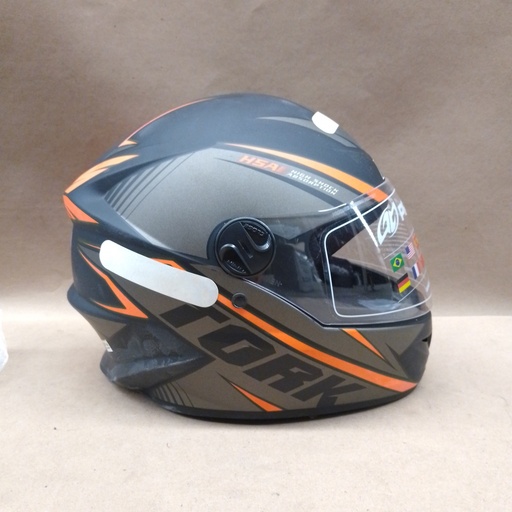 [CAP-568CZLR] CASCO R8 PRO TORK NARANJA 