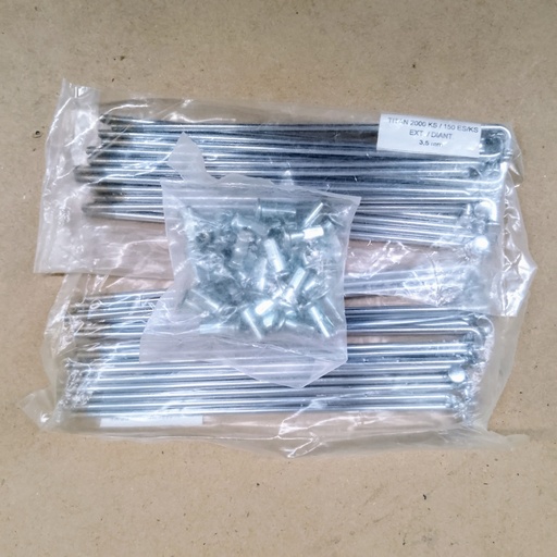 [RA-07H] KIT RAYOS DELANTEROS TITAN 2000