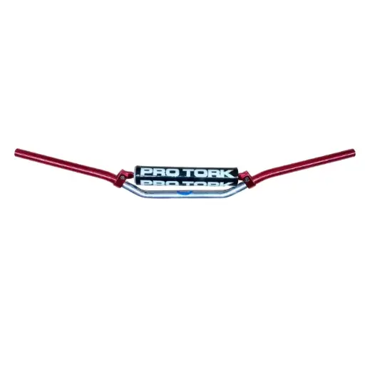 [GU-1002HY] MANUBRIO PROTORK MX2 ESP. ROJO-ALUMINIO
