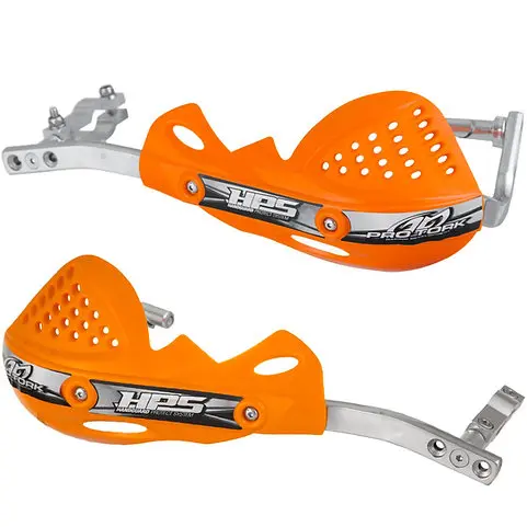 [PM-04LR] PROTECTOR DE MANOS DE ALUMINIO NARANJA