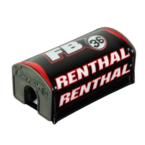 [P335] PROTECTOR DE MANUBRIO FATBAR36 NEGRO/ROJO/ROSA