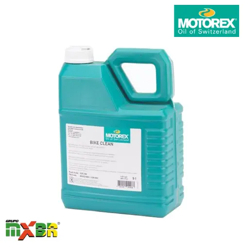 [300241] BIKE SHINE MOTOREX BIODEGRADABLE REFILL 5LT