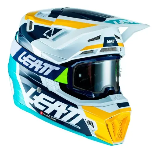 KIT CASCO & GOGGLES MOTO 7.5 v22