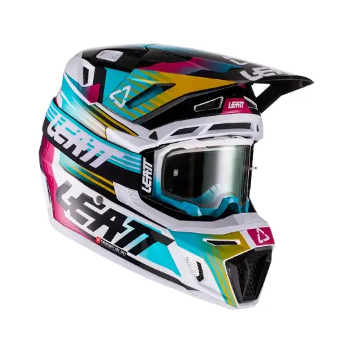 KIT CASCO & GOGGLE LEATT MOTO 8.5